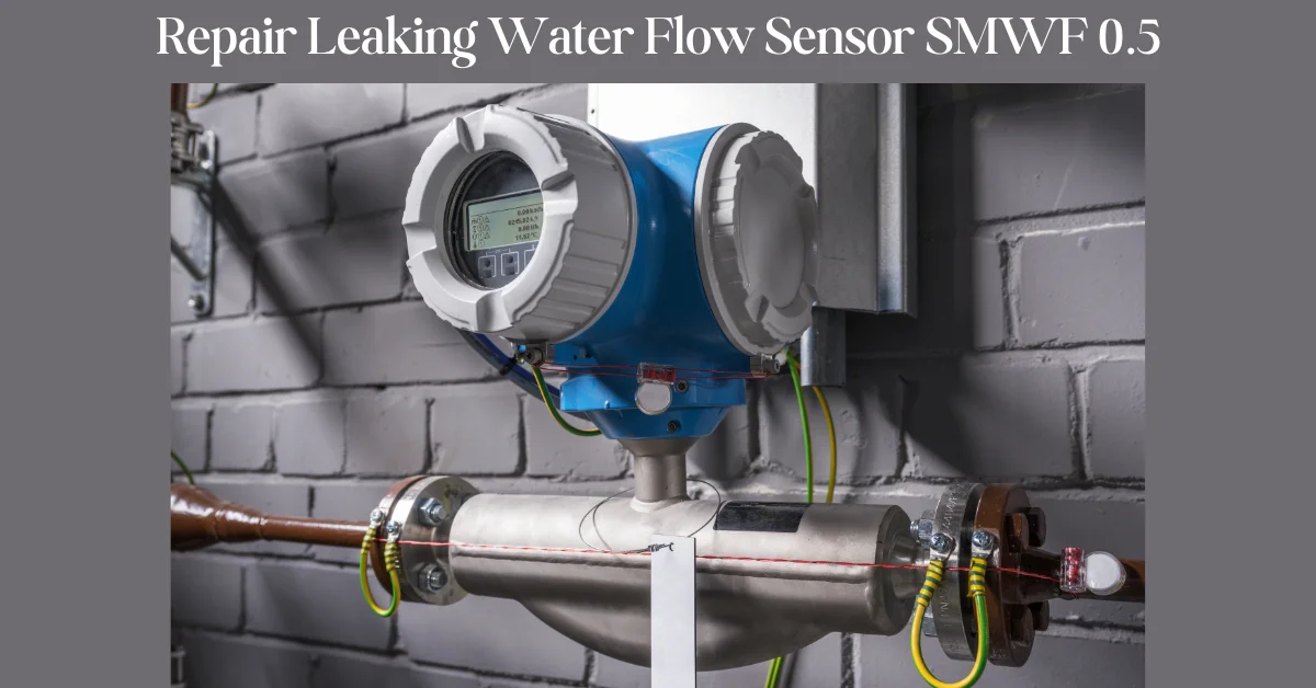 Repair Leaking Water Flow Sensor SMWF 0.5: Causes and Fixes